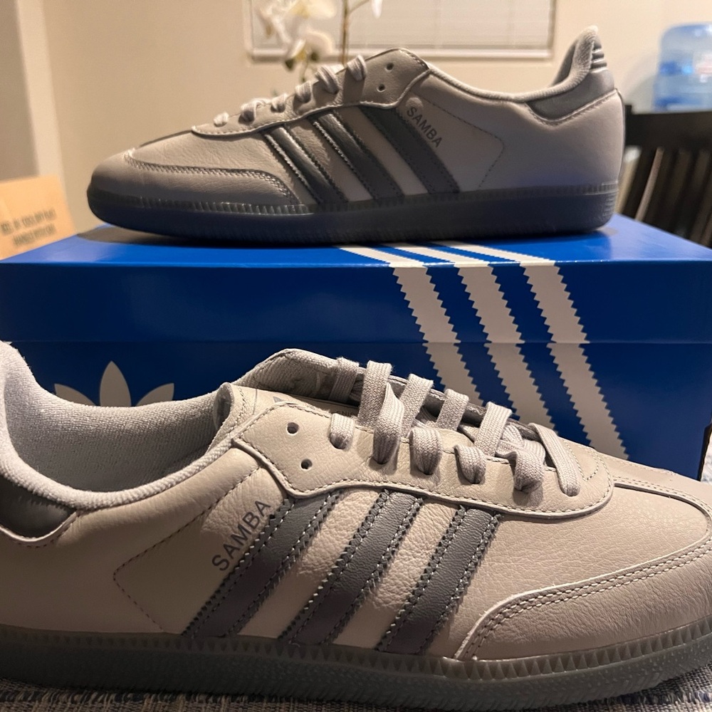Adidas Samba Gray Men's Shoes JI3207